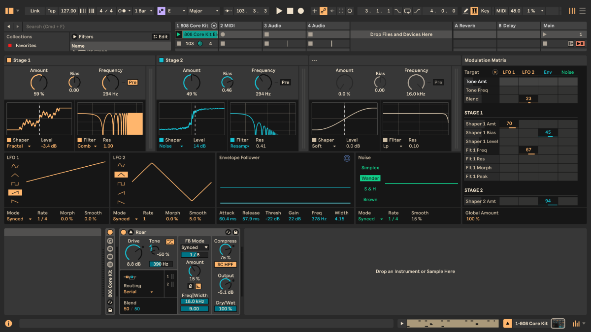 Ableton Live Quick Tips Oversampling In Glue Compressor EQ Eight