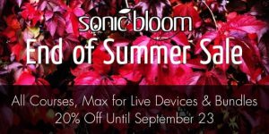 Everything 20% off at Sonic Bloom
