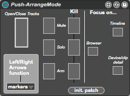 Push-ArrangeMode