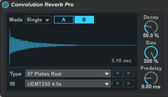 Convolution Reverb Ableton 10