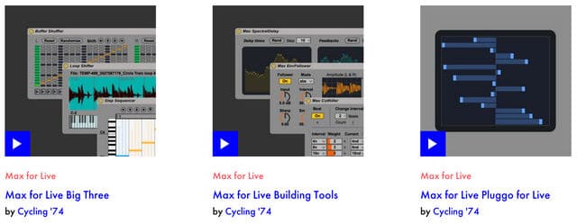 full max for ableton live packs