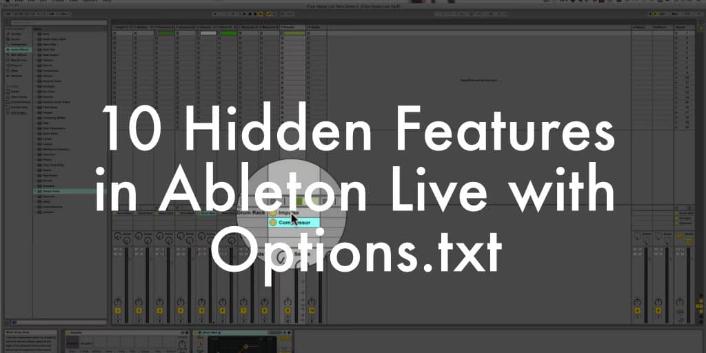 ableton live 9.1 features