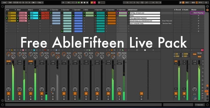 ableton live 10 intro fades