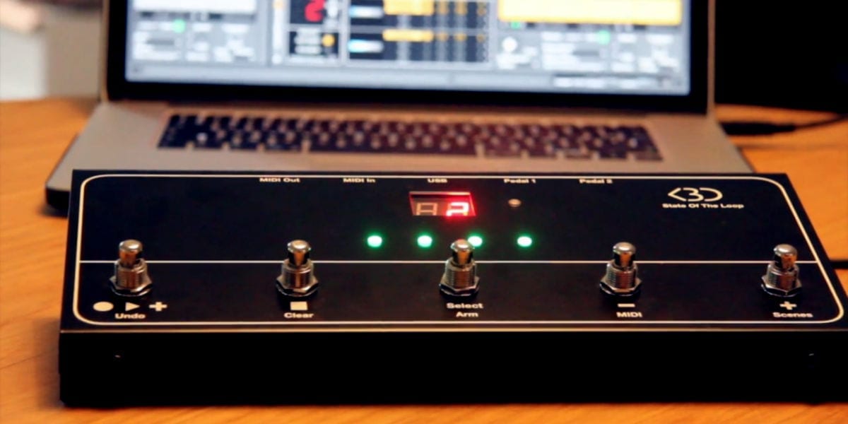 State of the Loop – Dedicated Foot Controller for Looping with Ableton Live  – Sonic Bloom