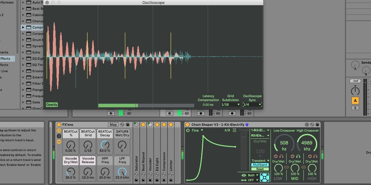 New Software Review: Chain Shaper for Ableton Live by Tech Noir — SonicScoop