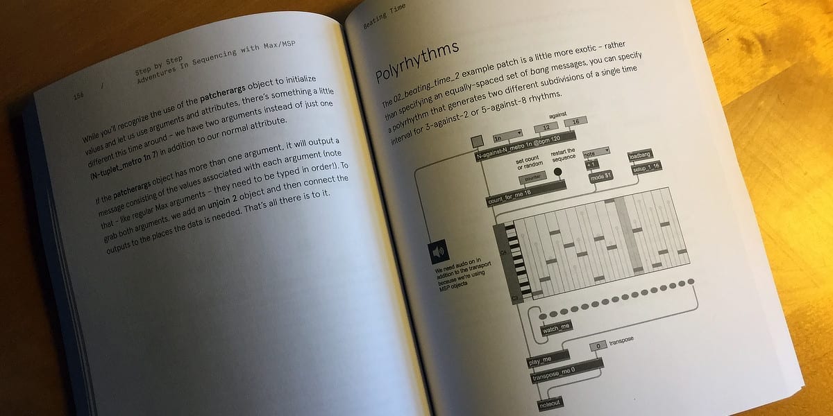 Step by Step: Adventures in Sequencing with Max/MSP