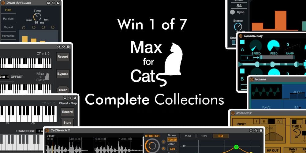 Win 1 of 7 Max for Cats Complete Collections