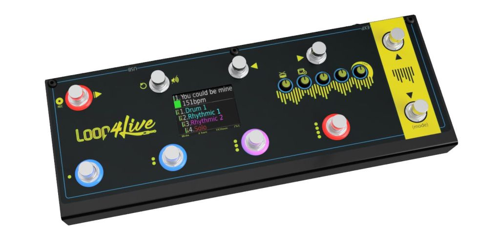 Loop4Live MIDI Foot Controller for Live Looping in Ableton Live