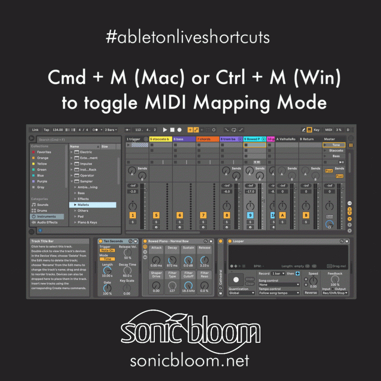 midi-mapping – Sonic Bloom