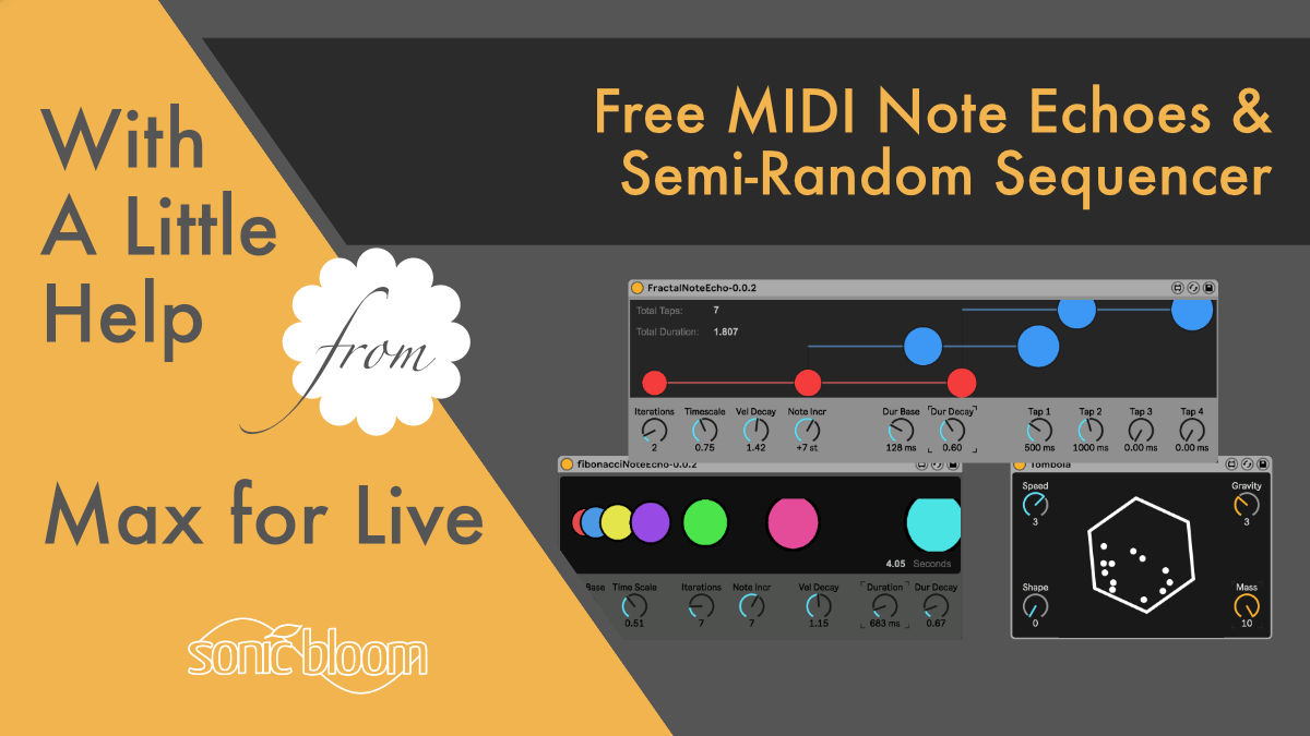 M4L Note Echoes & Semi-Random Sequencer
