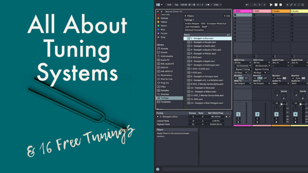 Tuning Systems in Ableton Live