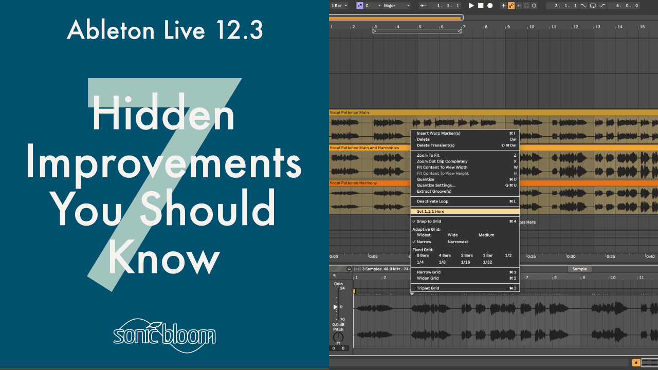 7 Hidden Improvements in Ableton Live 12.3 You Should Know | Sonic Bloom